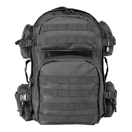 NcStar VISM Urban Gray Tactical Backpack with MOLLE Webbing