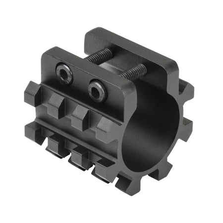 NcStar 12ga Shotgun Magazine Tube Tri-Rail Weaver Style Accessory Mount