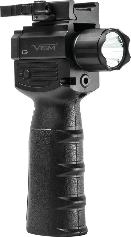 NcSTAR VISM Tactical Vertical Grip Strobe Light & Red Laser Gen 2