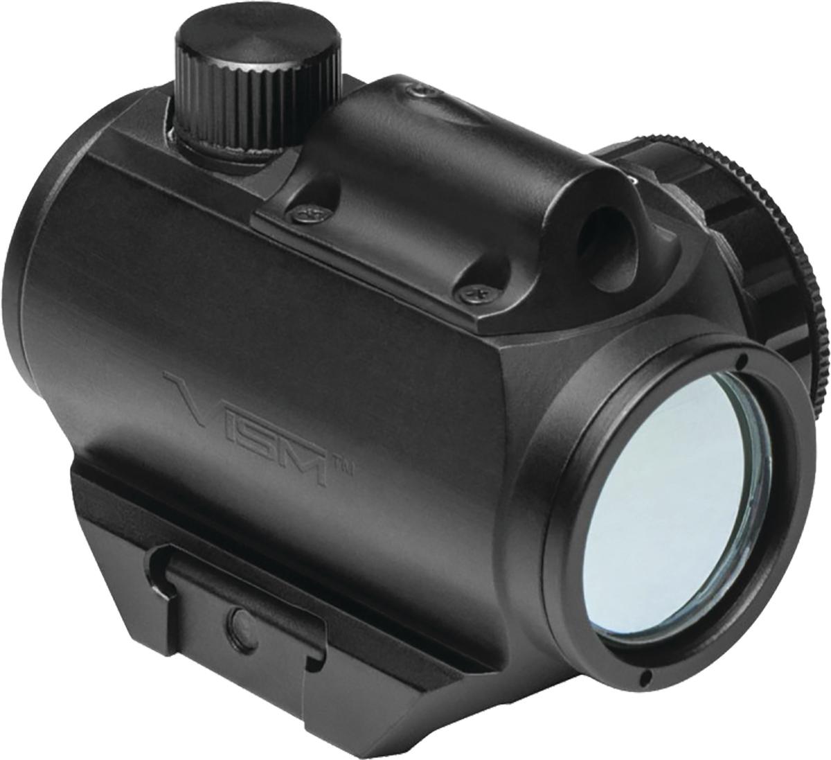 NcSTAR VISM Micro Green Dot 3 MOA with Integrated Red Laser Matte Black