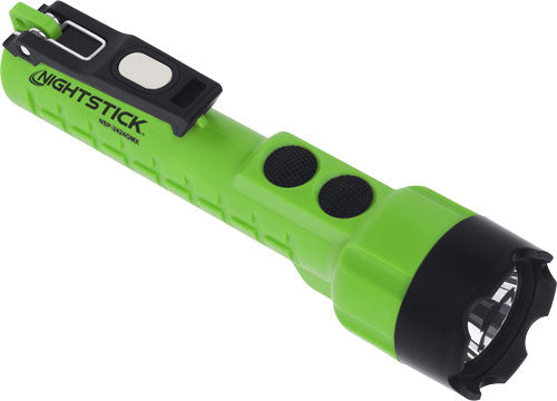 NIGHTSTICK DUAL LIGHT WITH DUAL MAGNETS 3AA GREEN BODY