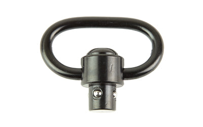 NcSTAR QD Sling Swivel, 1.25", Black Steel Construction, Fits Standard QD Mounts AASWQRB