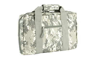 NcSTAR CPD2903 Discreet Pistol Carrying Case Digital Camo, Dual Padded Handgun Compartments & Mag Loops