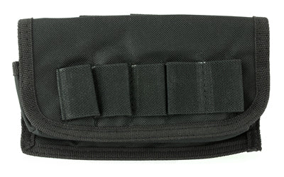 NcSTAR CV12SHCB Black MOLLE Shotshell Pouch – 17 Shot Shell Capacity, Elastic Loops
