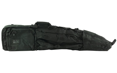 NcSTAR CVDB2912B 45-Inch Black Drag Bag Rifle Case with Removable Divider and Backpack Straps