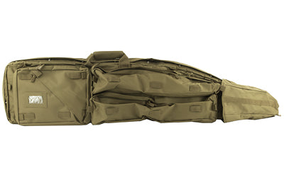 NcSTAR CVDB2912T 45-Inch Tan Drag Bag Rifle Case with Removable Divider and Backpack Straps
