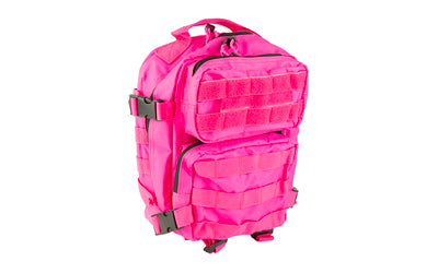 NcSTAR Everyday Tactical Backpack, Pink, 396 Cubic Inch Capacity, MOLLE Compatible, Adjustable Bottom Straps CVEDP3056P