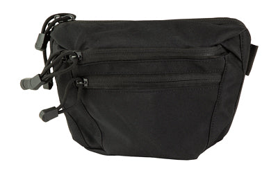 NcSTAR CVFP3057B Black CCW Fanny Pack, Concealed Pistol Pocket, Dual Lockable Zippers, 60 In Waist Strap