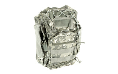 NcSTAR Gray Digital Camo First Responder Utility Bag, MOLLE Compatible, 7 Compartments, Shoulder Strap CVFRB2918D
