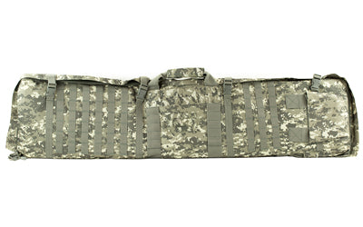 NcSTAR CVSM2913D 48-Inch Digital Camo Nylon Rifle Case / Shooter's Mat, PALS Webbing, Padded Shoulder Straps