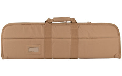 NcSTAR 32" Tan Nylon Soft Rifle Case, Foam Padded Interior, Double Zippers CVT2910-32