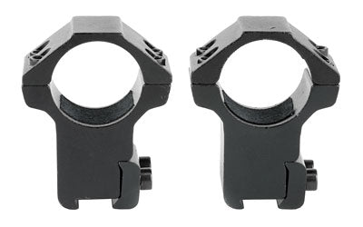 NcSTAR RB27 1-Inch Scope Tube Rings, 3/8" Dovetail Mount, Aluminum Construction, Black
