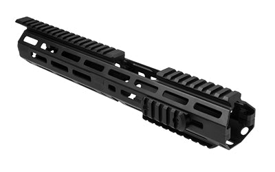 NcSTAR AR-15 MLOK Extended Drop-In Handguard, Carbine Length Gas System, Anodized Black Finish VMARMLCE
