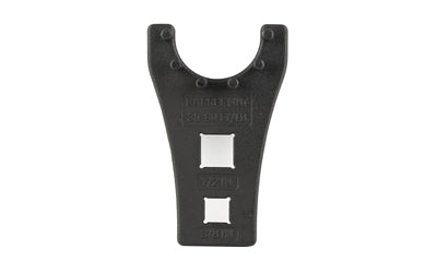 NcSTAR AR15 Barrel Nut Crows Foot Tool, Steel Construction, 1/2 and 3/8 Drive, Matte Black VTARCFBRL