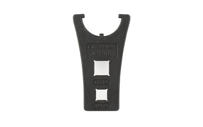 NcSTAR AR-15 Lower Crows Foot Wrench, For GI Spec Castle Nuts, Dual Drive, Steel, Matte Black VTARCFLWR