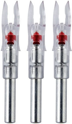 Nockturnal Lighted Nock X-Series Red Pack of 3 Arrows