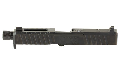 Noveske DM Glock 19 Gen 4 Slide, Threaded 1/2x28 Barrel, DLC Finish, Optics Ready