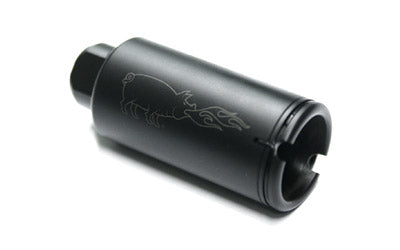 Noveske KX3 AR Rifle Flash Suppressor, 7.62 NATO, 5/8-24 Thread Pitch, Black 5000518