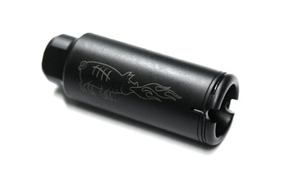 Noveske KX5 AR Rifle Flash Suppressor, 7.62 NATO, 5/8-24 Thread Pitch, Black Nitride Finish 5000520