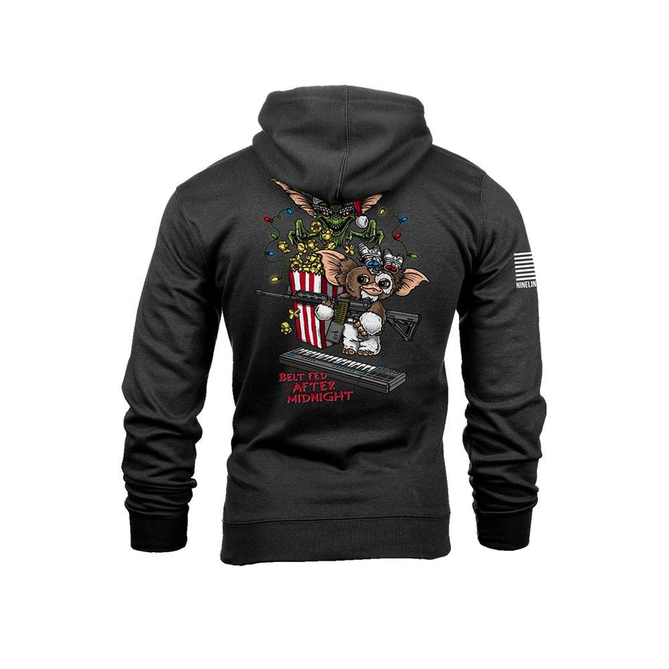 Nine Line Belt Fed Hoodie Sweatshirt Black Size 2XL