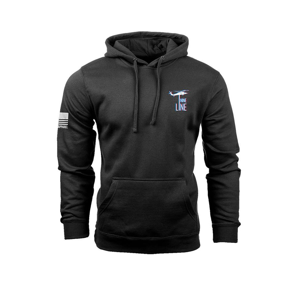 Nine Line Belt Fed Hoodie Sweatshirt Black Size XL