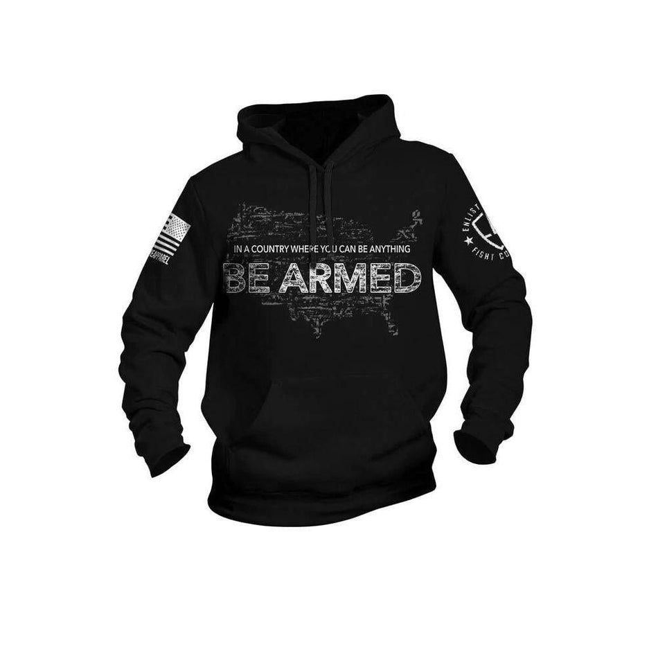 Nine Line E9 Be Armed Hoodie Black Size S