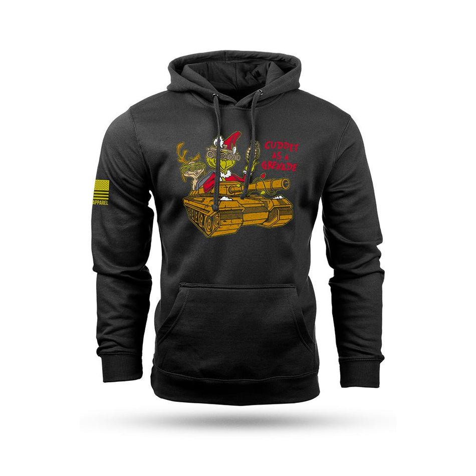 Nine Line Grinch Pullover Hoodie Black Medium