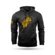 Nine Line Pooh Bear Hooded Sweatshirt Black M