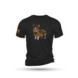 Nine Line Tactical Corgi Short Sleeve Shirt Charcoal Black Triblend M