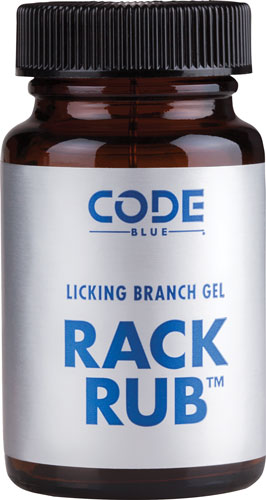 Code Blue Deer Lure Rack Rub Forehead Gland Licking Branch Gel 2oz