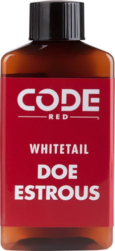 Code Red 4 oz. Doe Estrous Deer Hunting Lure Bottle