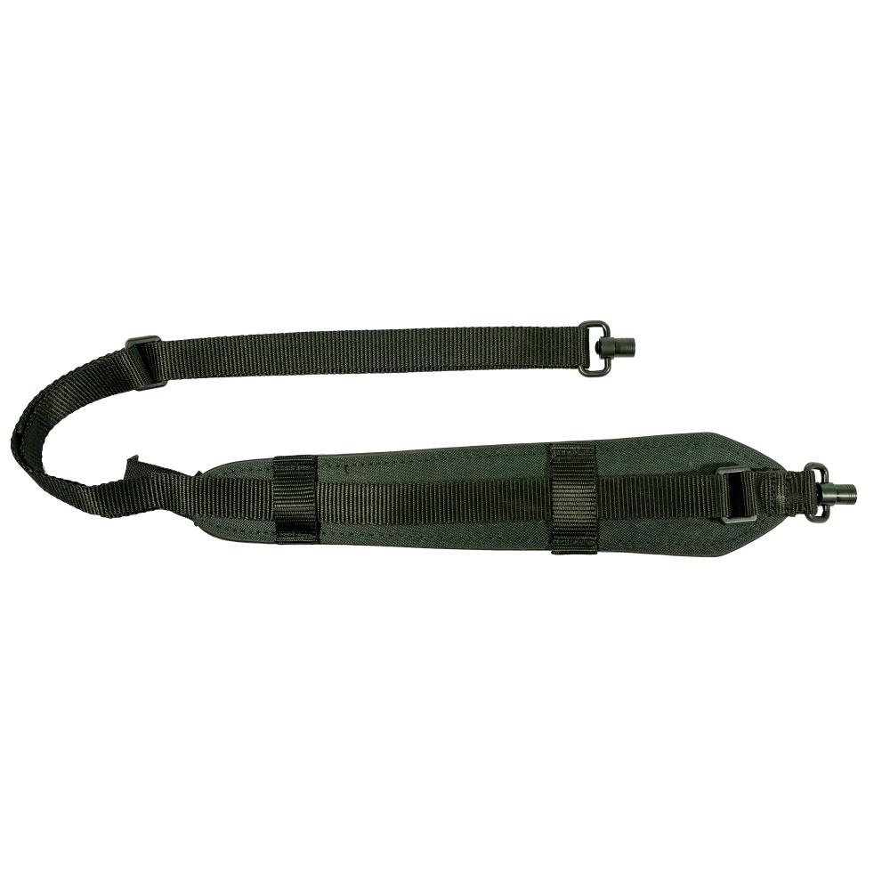 Outdoor Connection Padded SS Sling Talon QD Push Button Swivels Black