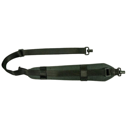 Outdoor Connection Padded SS Sling Talon QD Push Button Swivels Black