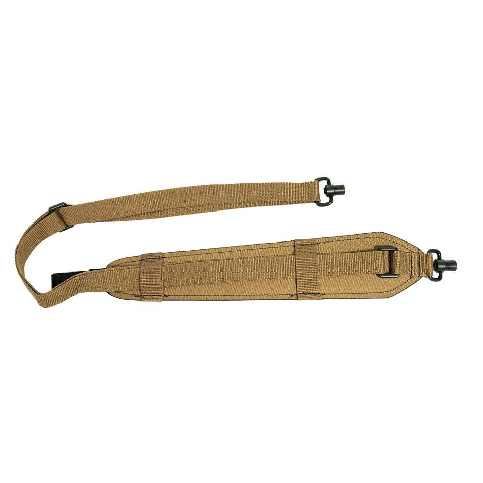 Outdoor Connection Tactical Padded Sling with Talon QD Swivel FDE