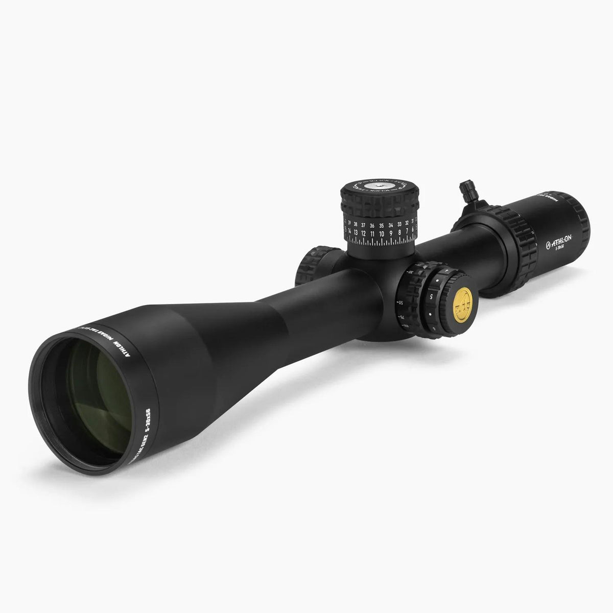 Athlon Midas TAC GEN2 UHD 5-30x56 34mm FFP APLR16 MOA Rifle Scope Black