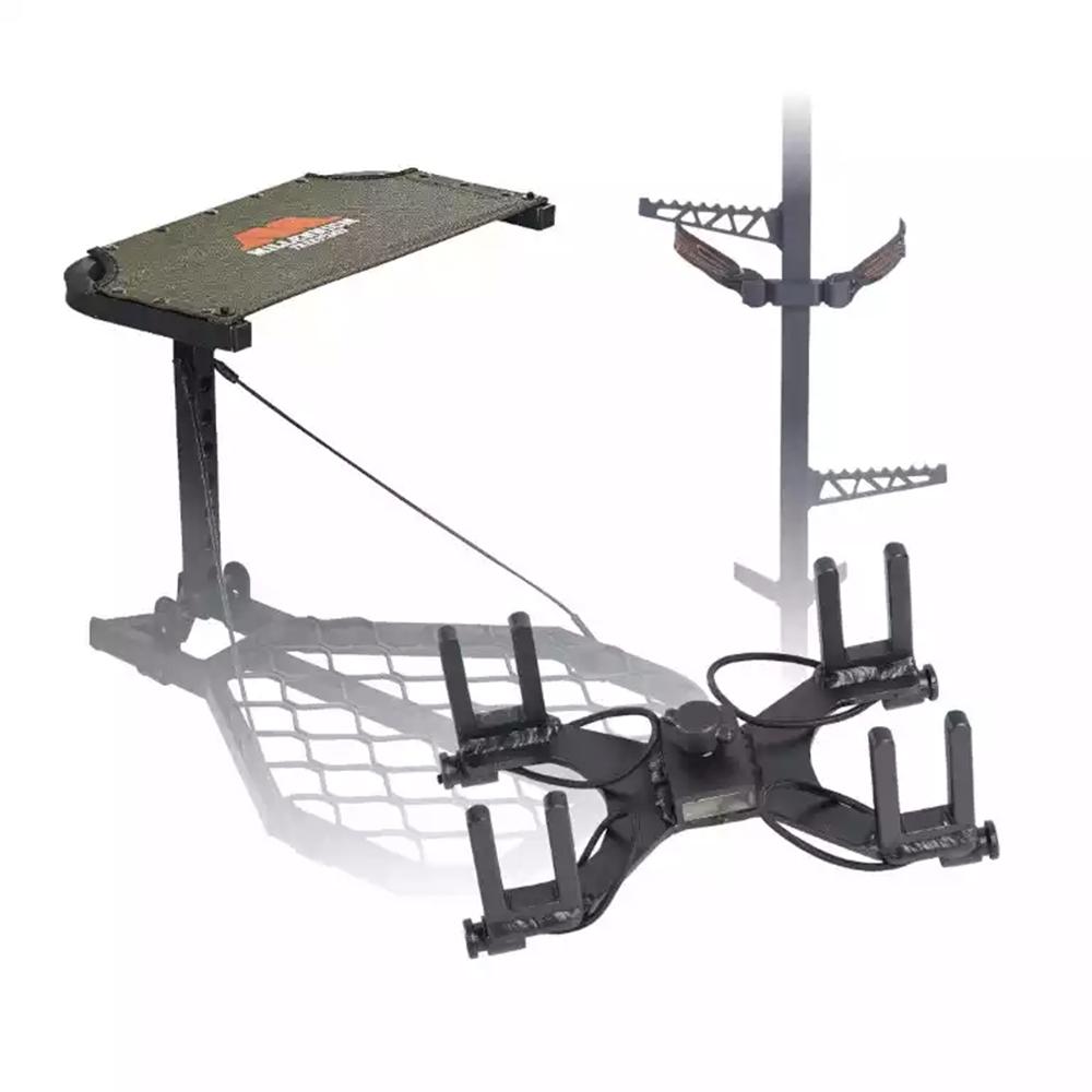 Millennium Run & Gun Lightweight Hang-On Treestand and Sticks Combo