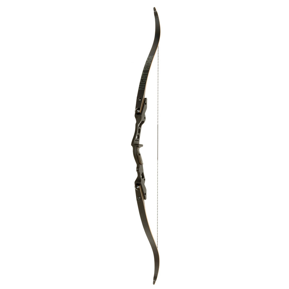 October Mountain Night Ridge ILF Takedown Recurve Bow Black 60 in. 35 lb. RH