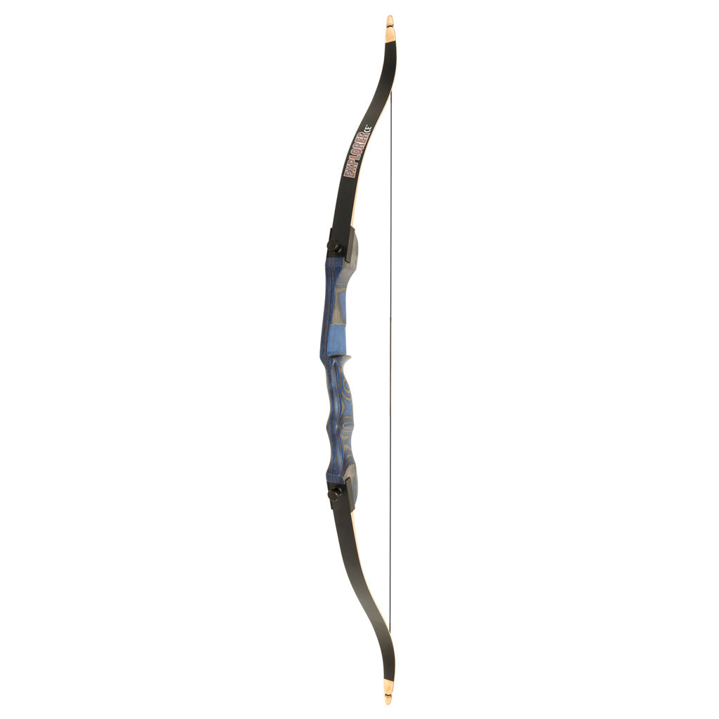 October Mountain Explorer CE Recurve Take-Down Bow Blue 54 in. 20 lbs. RH