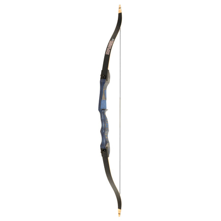 October Mountain Explorer CE Take-Down Recurve 54" 15 lb Blue LH