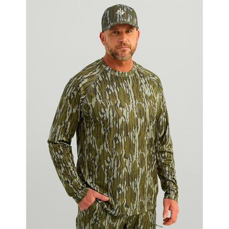 Nomad Mirage LS Camo Hunting Shirt Mossy Oak Bottomland S