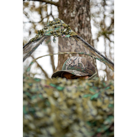 Nomad Assault Mossy Oak Greenleaf Camo Trucker Cap