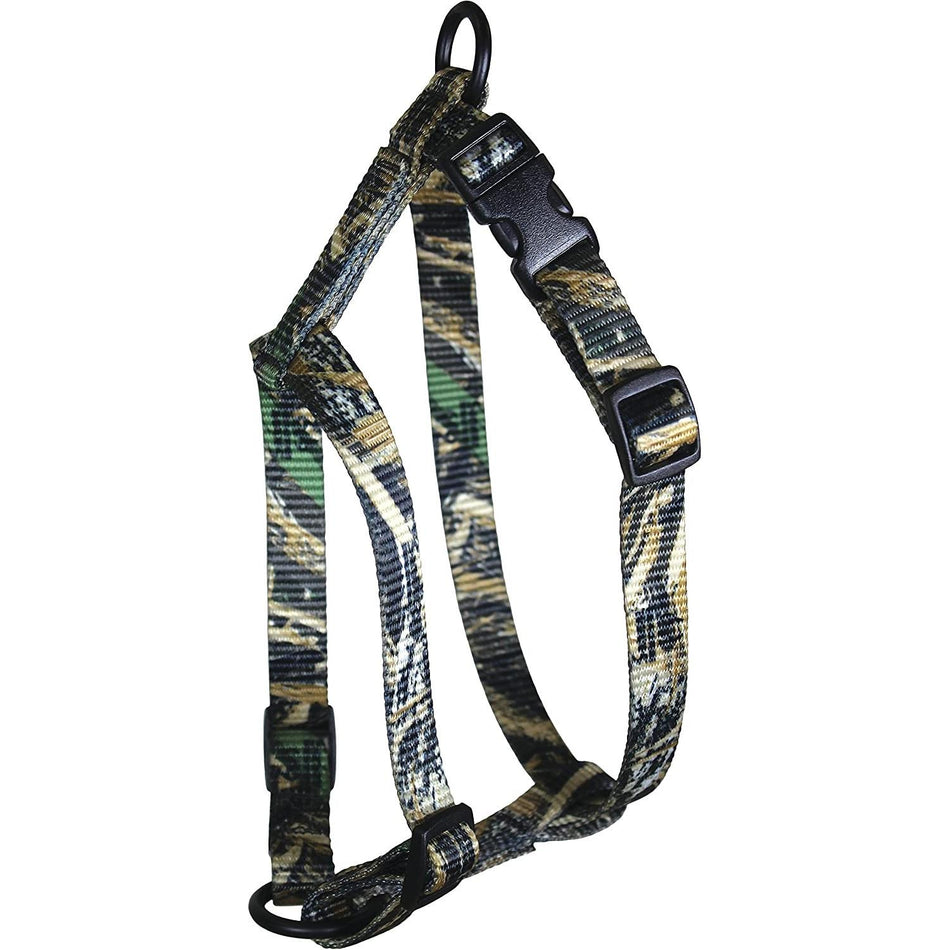 Omnipet Kwik Klip 3/4" Medium Adjustable Nylon Dog Harness Realtree Max 5