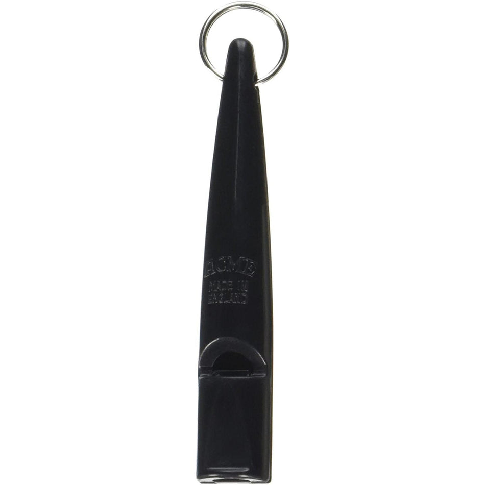Acme Omnipet Black Plastic Dog Whistle Single Frequency