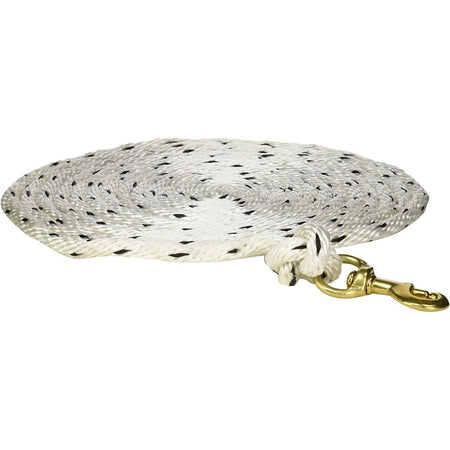 Omnipet 20ft White Check Cord Dog Training Rope