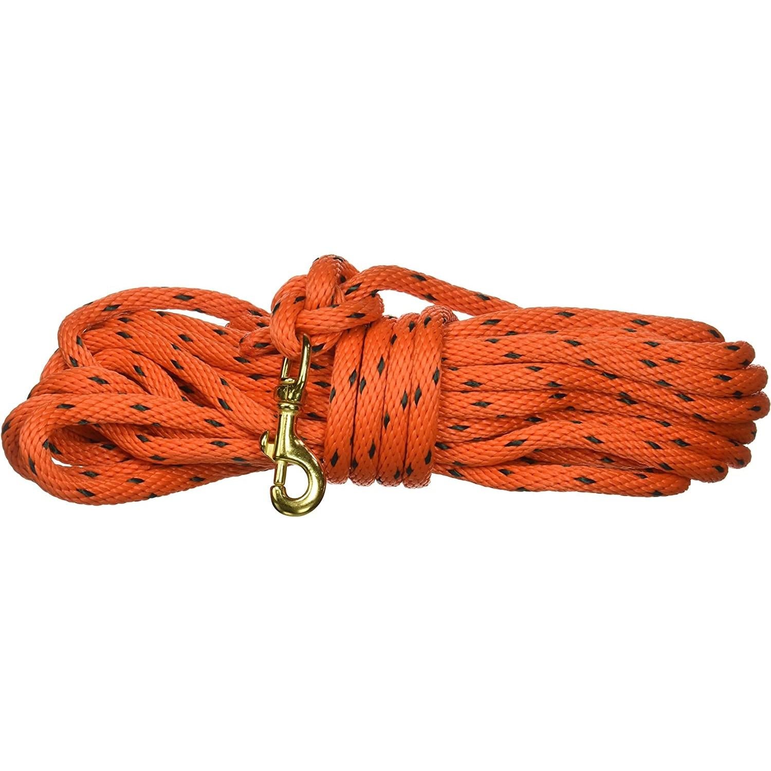 Omnipet 40ft Orange Dog Training Check Cord