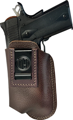 1791 Fair Chase Deer Hide Inside Waistband Holster LH Glock 17 and Similar Brown