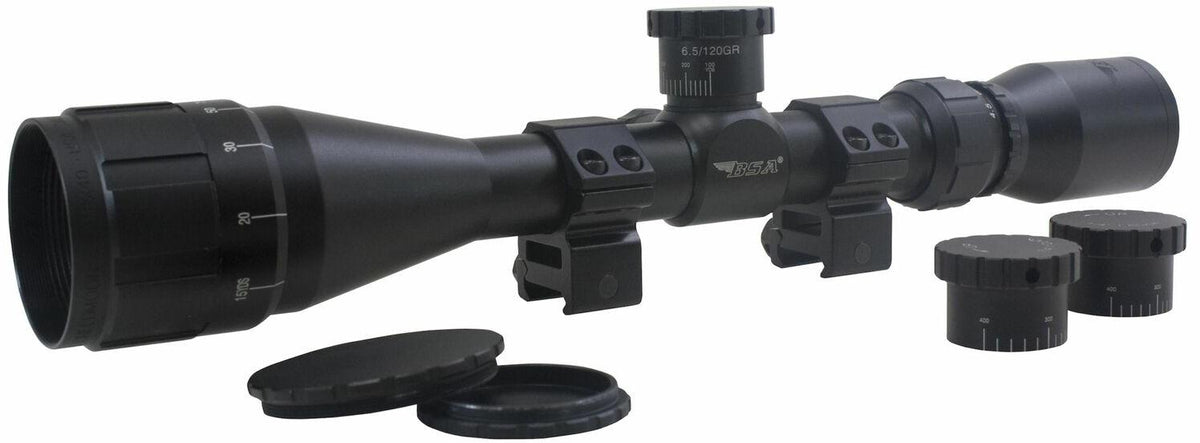 BSA Sweet 6.5 Creedmoor 4.5-18x40mm 30/30 Duplex Reticle Rifle Scope