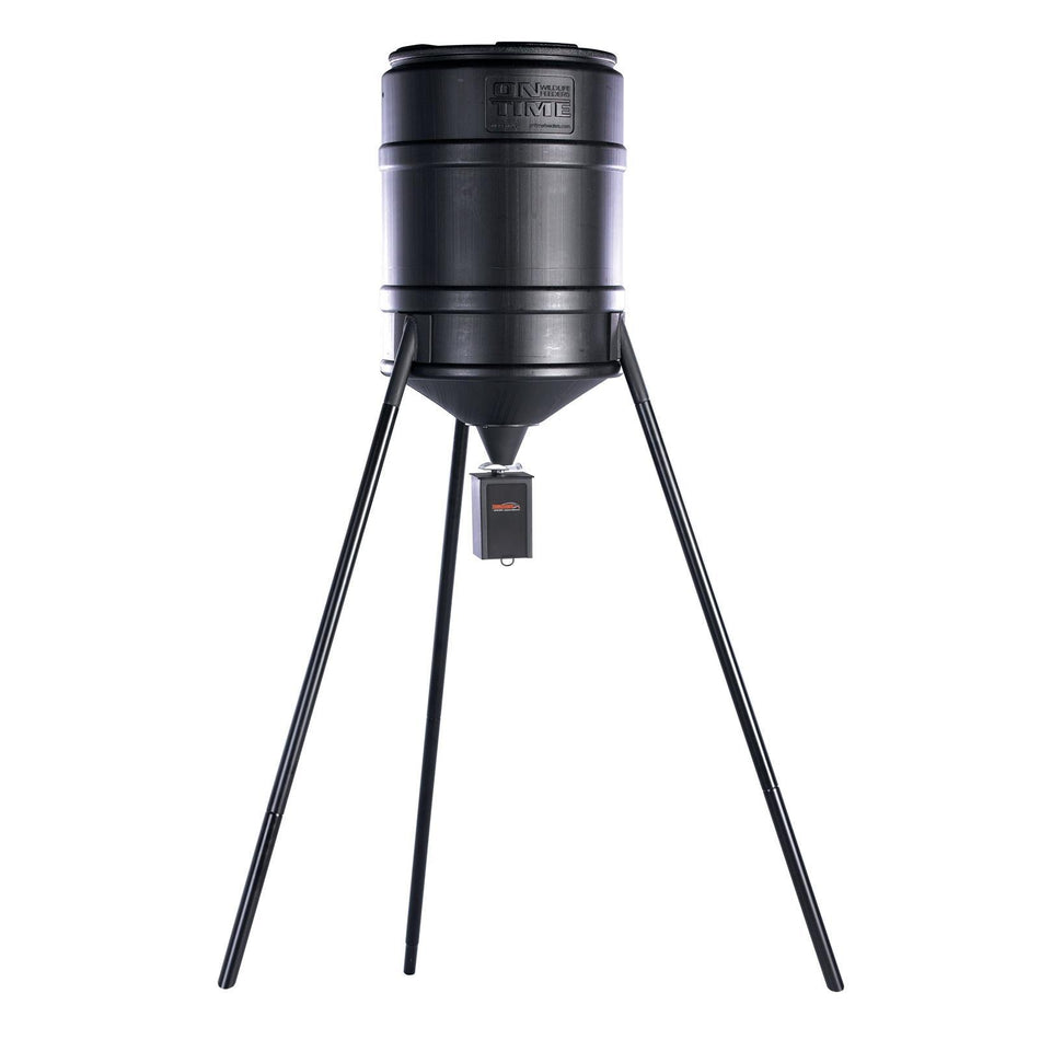 On Time Tomahawk VL 25 Gallon Tripod Game Feeder