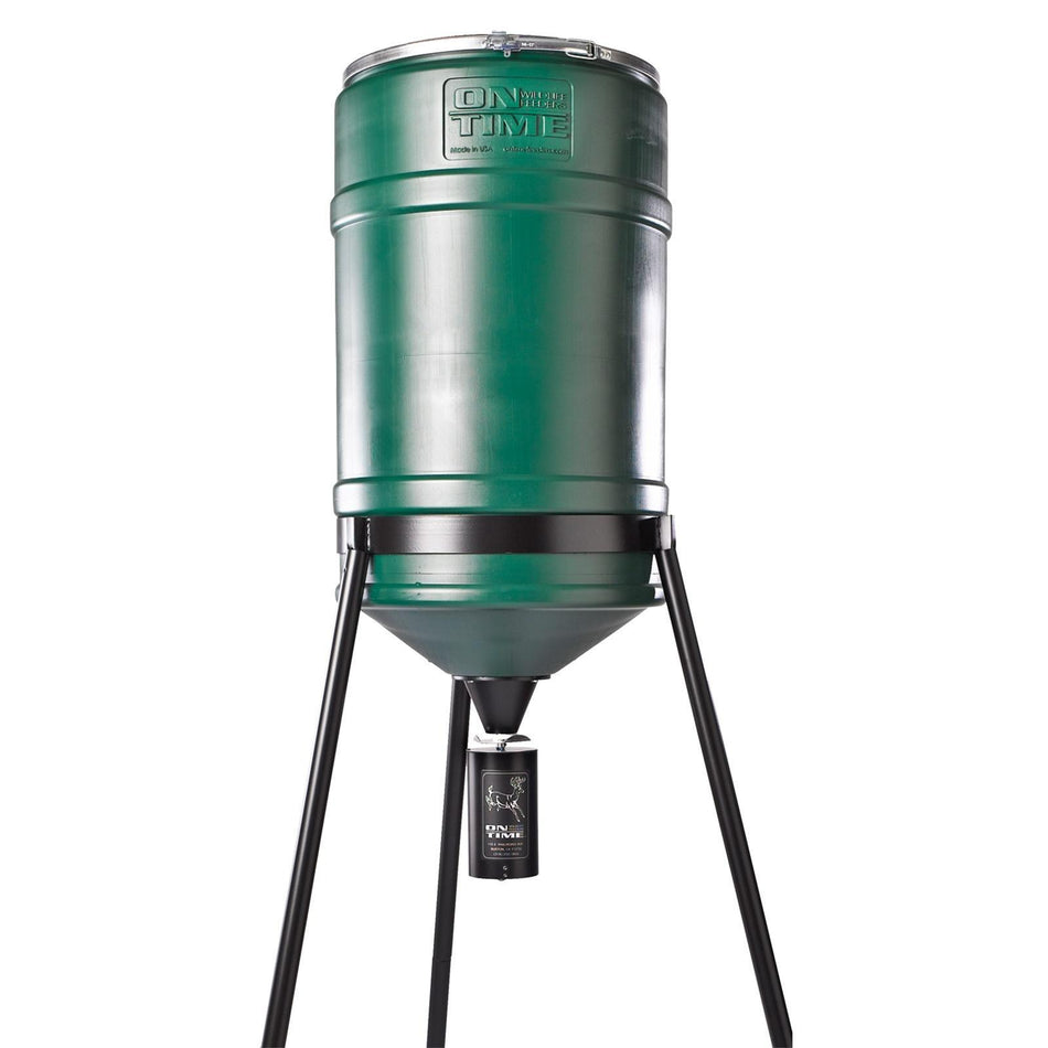 On Time 200 lb Capacity Lifetime Series Feeder with Tripod Hanger