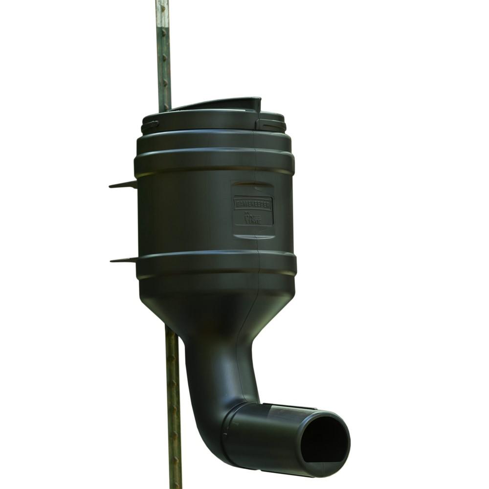 On Time Wildlife Mossy Oak Gamekeeper T-Post Gravity Feeder 80 lb Capacity